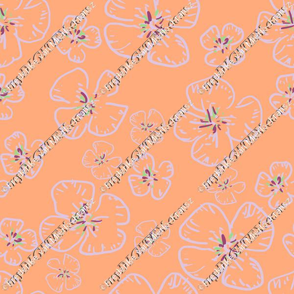 Flowers in Orange