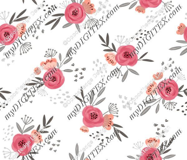 Floral Pink Garden