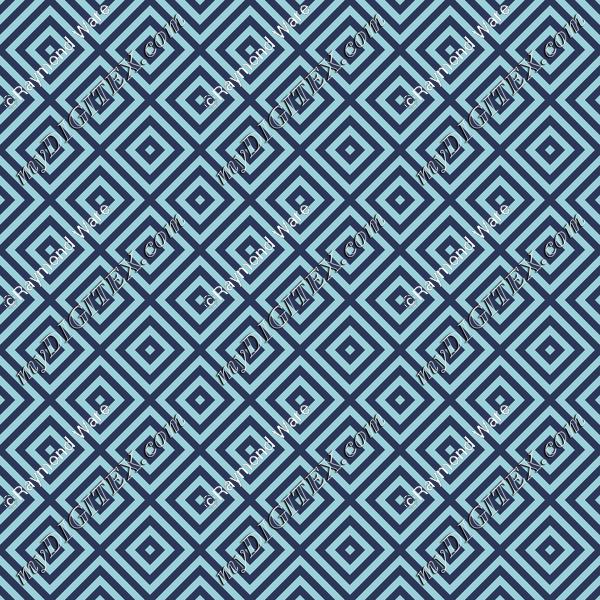 Diamond Maze_9x_Blue