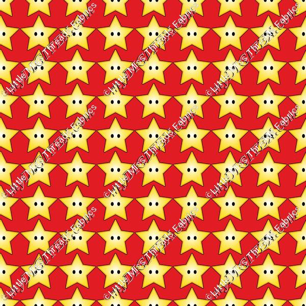 Super Mario Stars Red