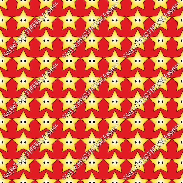 Super Mario Stars Red