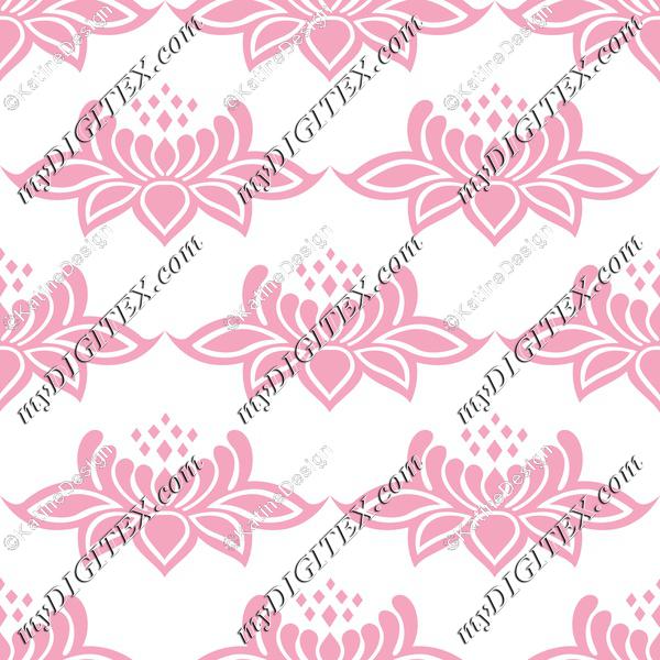 Lace damask flower baroque victorian style