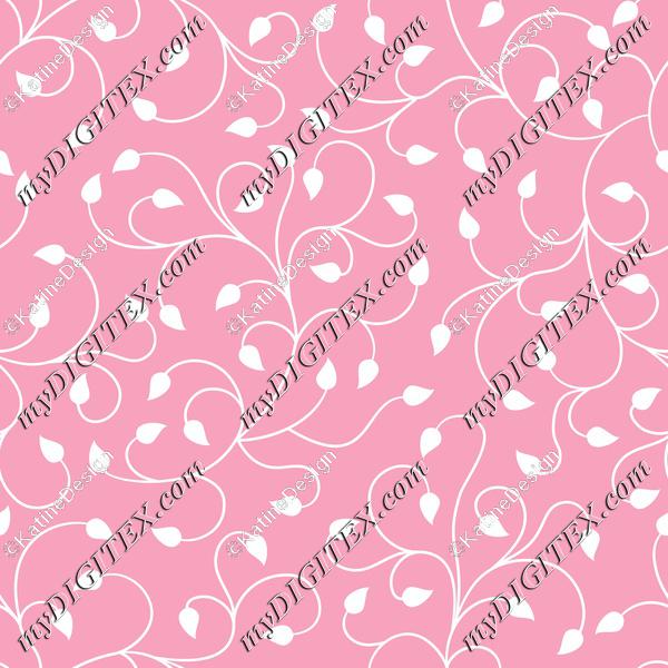 swirl leaves pattern pink_201102_HNWN