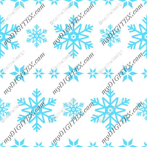 Snowflakes white