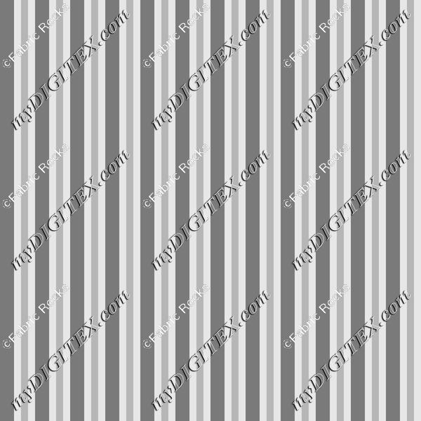 Soft Greys - Stripes, Asymmetric