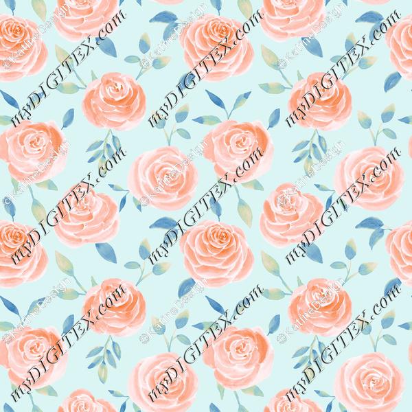 Roses peach blue2