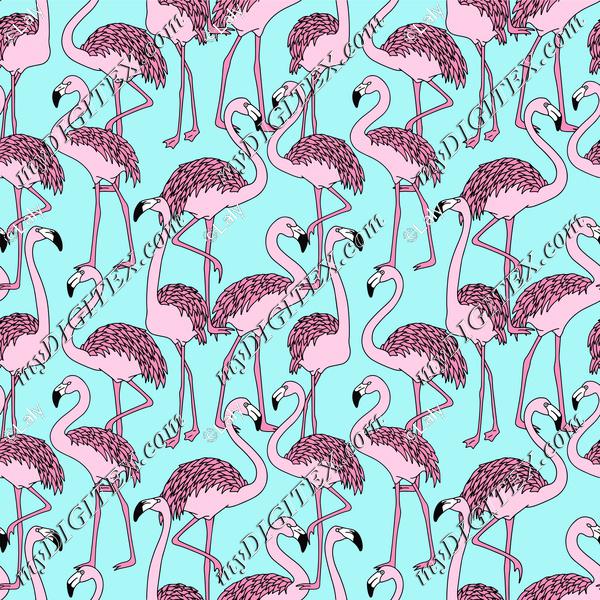 Flamingo pattern