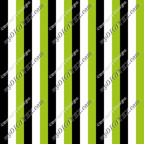 Chartreuse Vertical Stripe