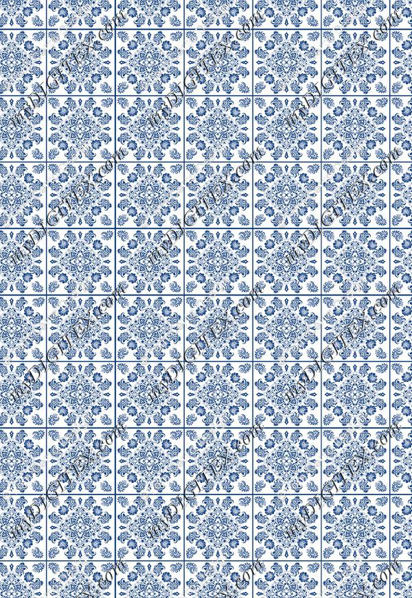 Tiles texture print