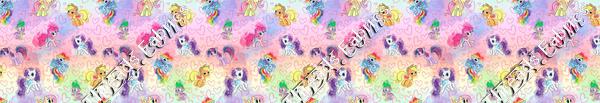 Watercolour My Little Pony