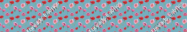 Anzac Poppies Blue