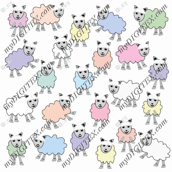 Sheep pattern