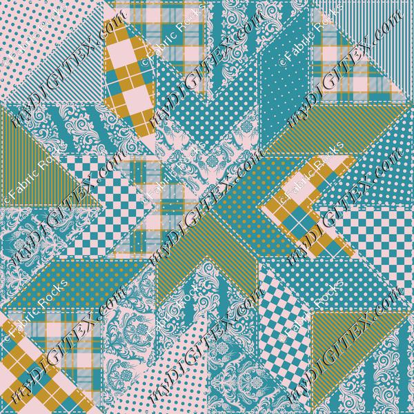 Cheater Quilt (Joy Palette)