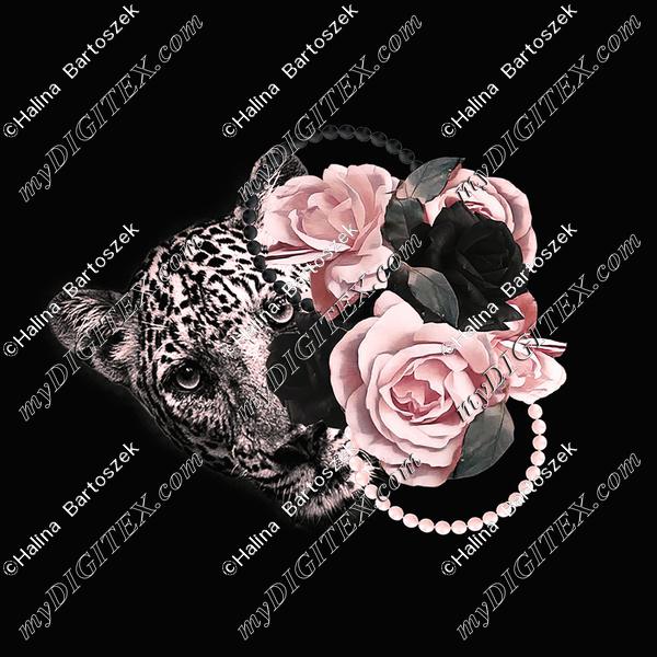 Gabriela  &  Rosa black LEO pink