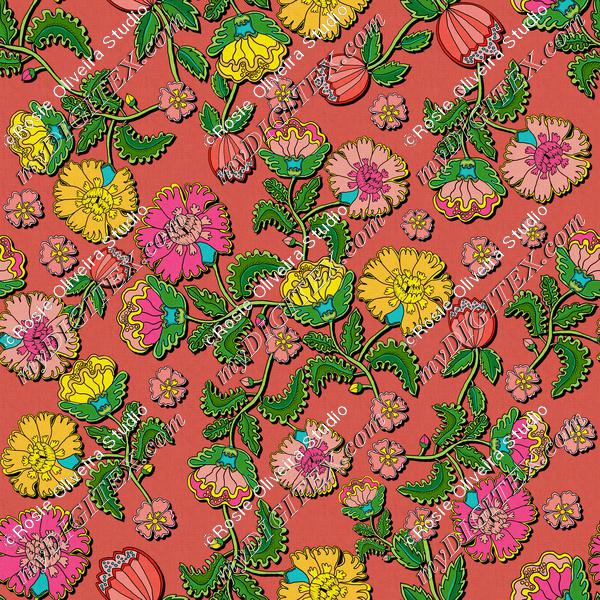 ROS052421FunkyFlowerCoral100%