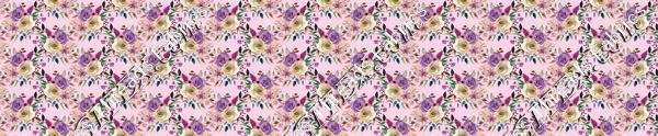 Vintage Skulls Pink Floral