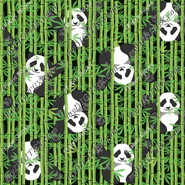 Pandas in Bamboo