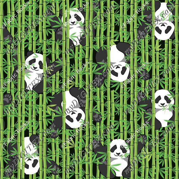 Pandas in Bamboo