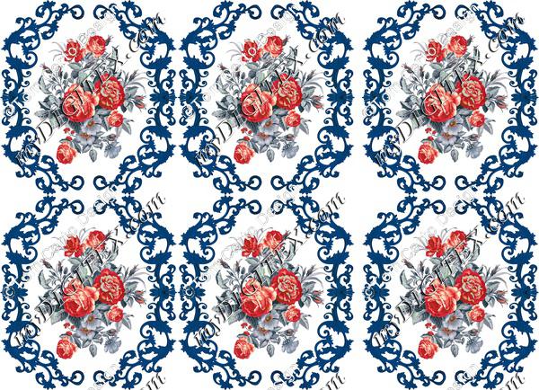 Ornamental floral Seamless
