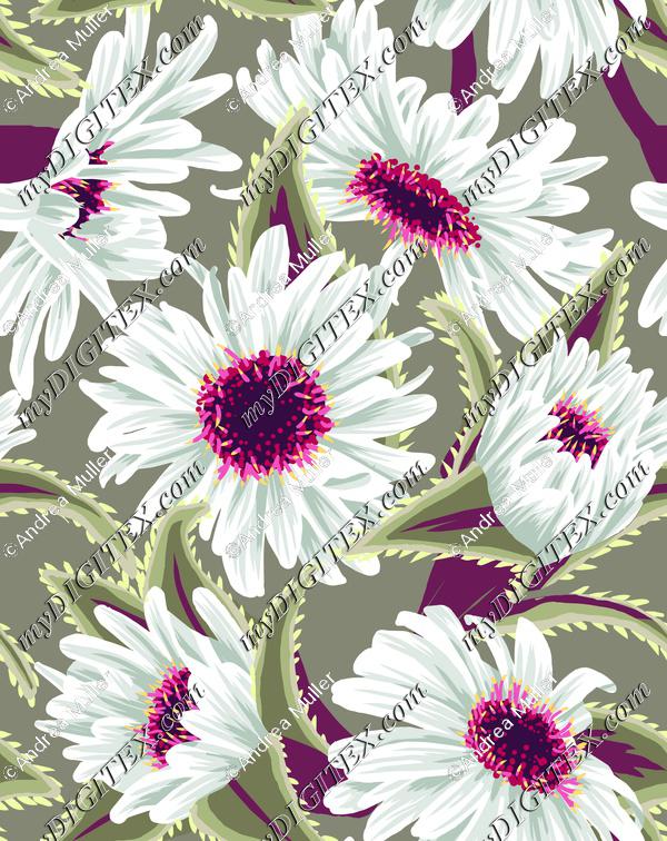 Teteaweka Daisy - Sage Purple