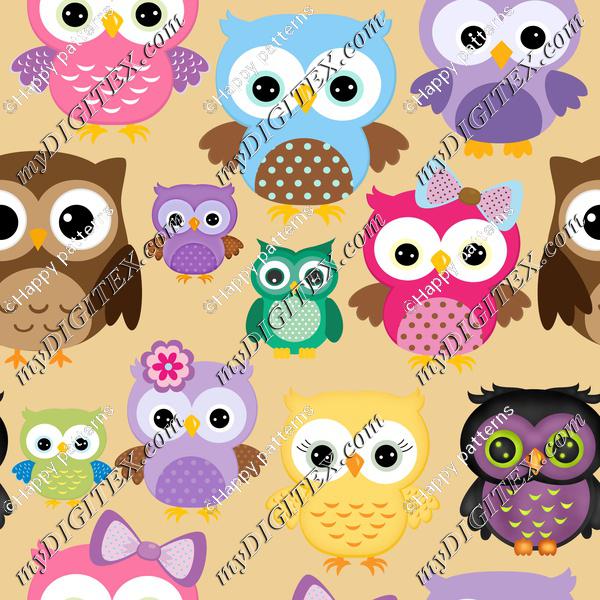 owls various