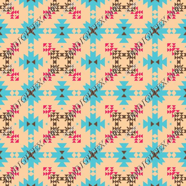 Tribal shapes pattern