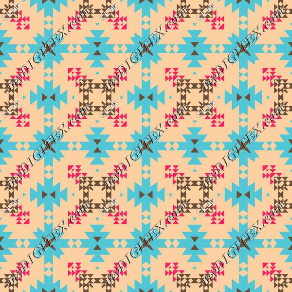 Tribal shapes pattern