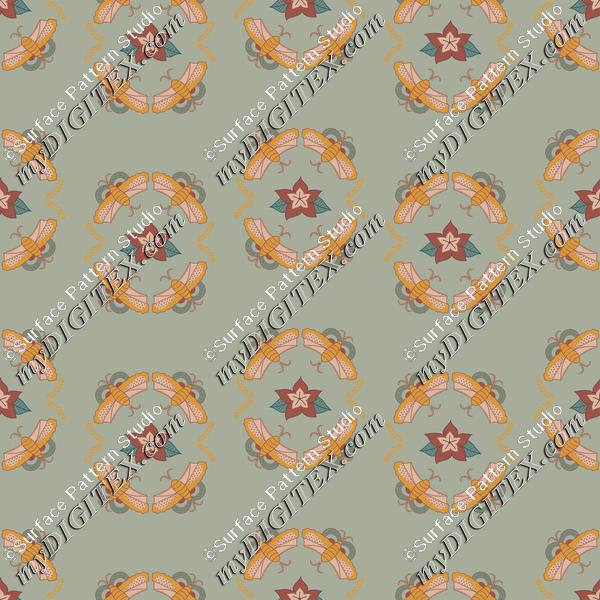 Laurel Green - Pattern