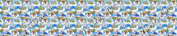 Rainbow Brite Sky Blue