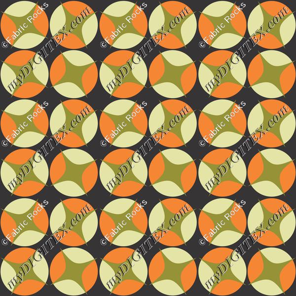 Midcentury Star Spots (Avocado Shag)