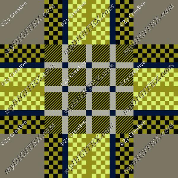Checkered