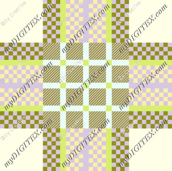 Checkered