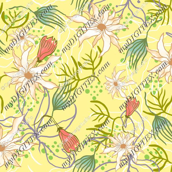 Floral Spring Yellow