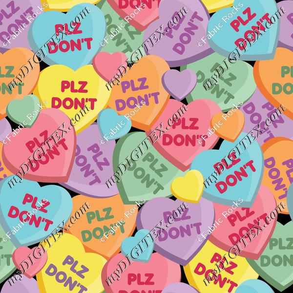 Plz Don't - Candy Hearts