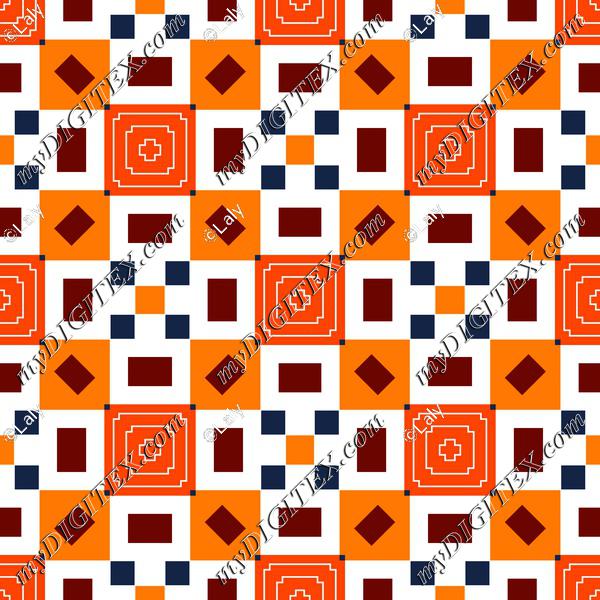 Shapes in shapes pattern