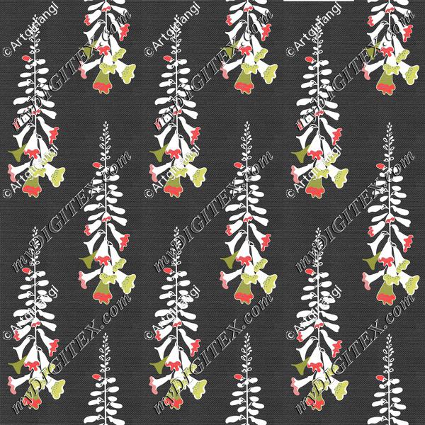 Yellow,Red,BlueandPinkFoxglovewithtexture38%-01