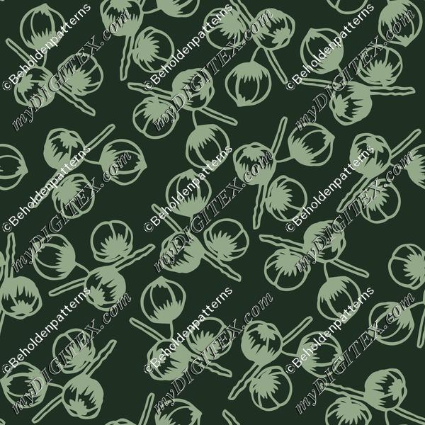 Pincones and Insects-12x12-300-Seed Pods -G006