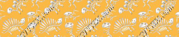 Dinosaur Bones Yellow