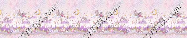 Unicorn Mice Pink Scene