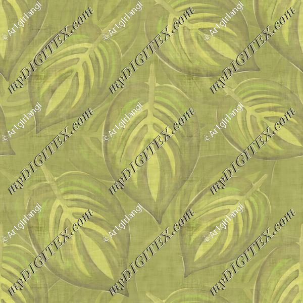 2Plant Translucent Medium Green Background