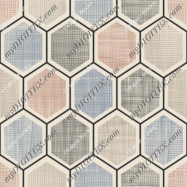 Linen Hexagons