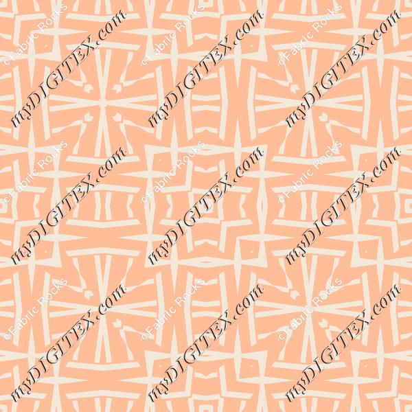 Peach Fuzz Batik
