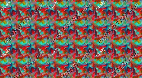 Painted strokes