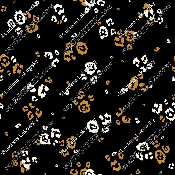 Small floral animal print
