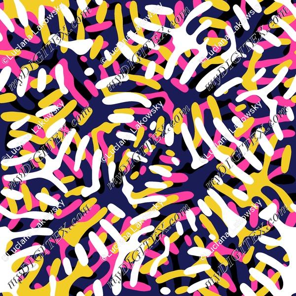 Colorful abstract confetti celebration
