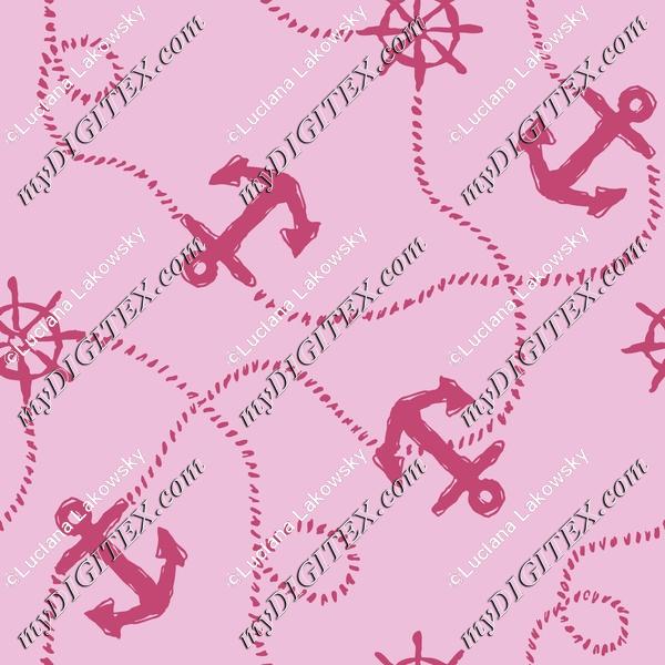 Cute girly navy pattern