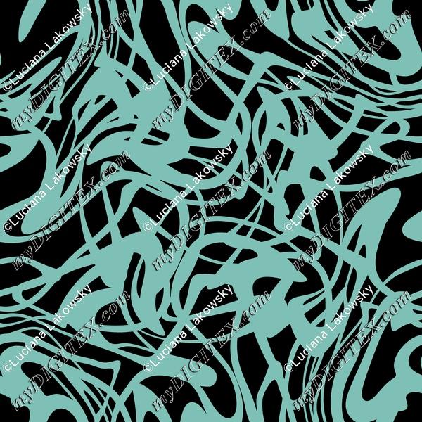 Groovy abstract jumble waves