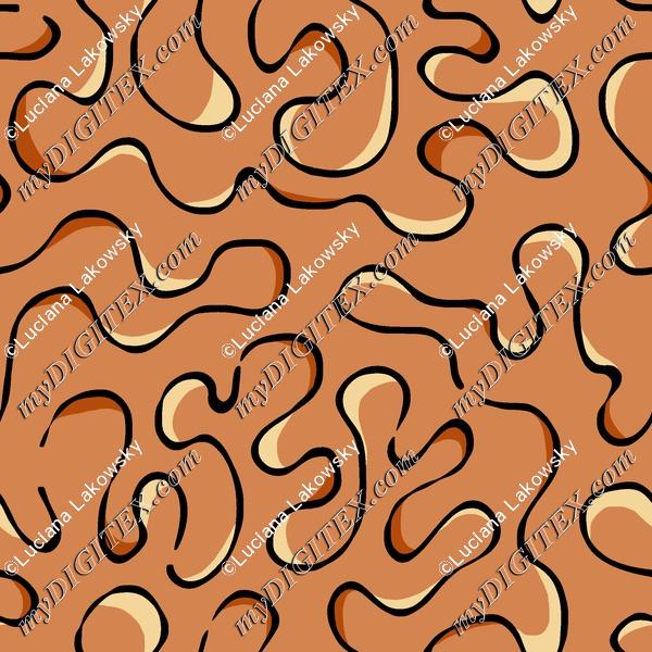 Abstract animal print