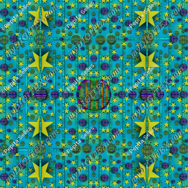 Stars on Blue