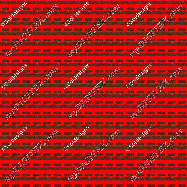 Red Broken Stripes